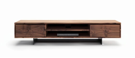 modern flat tv stands, isolated, white background