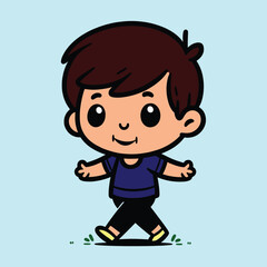 adorable baby kid cartoon colorful art