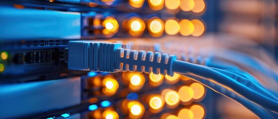 networks showcases an impressive and efficient web for seamless connectivity, clean and modern depiction of technology 