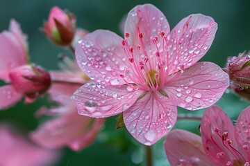 Obraz premium Close-Up Floral Photography: Stunning Macro Shot of Flower Blossom