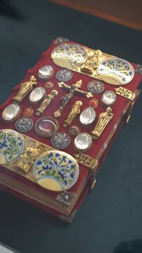 ancient book of jesus christ vertical video