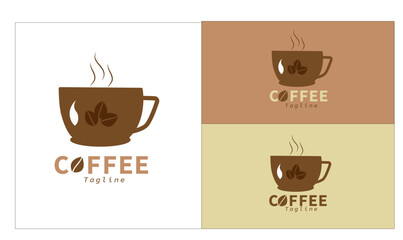coffee, coffee logo, coffee cup logo, cafe logo, tea logo, beans logo, coffee beans logo