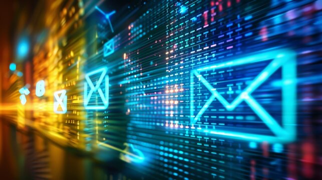 Vibrant Email Marketing Optimization Layout with Customer Retention Strategies and Loyalty Program Analytics