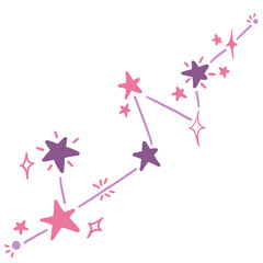 pink stars