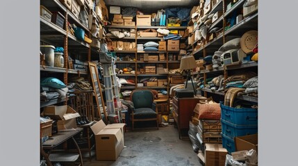 Warehouse with Household Goods