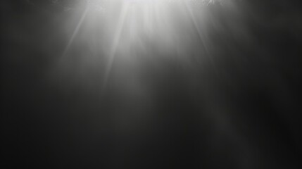 The image features dramatic light rays breaking through darkness, creating a mystical and serene atmosphere, ideal for backgrounds, nature photography, and artistic designs.