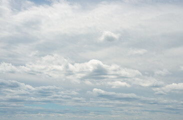 blue sky with clouds