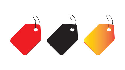 different colors Tags