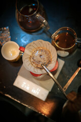 Pour Over Coffee Brewing