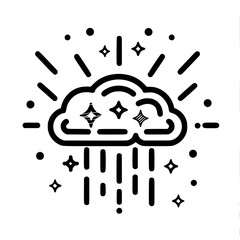 cloud icon, weather icon, rain icon, storm icon, cloudy, cloud, icon, weather, symbol, vector, sky, rain, internet, button, clouds, technology, computer, web, network, concept, cloud computing, design