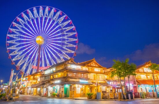 Chatan, Japan's Okinawa beatiful views