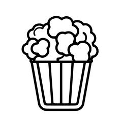 Popcorn icon, pop icon, bucket icon, cinema icon, corn icon, snack icon, box icon, entertainment icon, graphic icon, pictogram icon, marketing icon, popcorn, food, snack, box, movie, icon, isolated, 