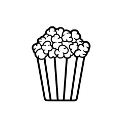 Popcorn icon, pop icon, bucket icon, cinema icon, corn icon, snack icon, box icon, entertainment icon, graphic icon, pictogram icon, marketing icon, popcorn, food, snack, box, movie, icon, isolated, 