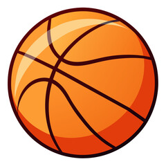 Illustration of a basketball.