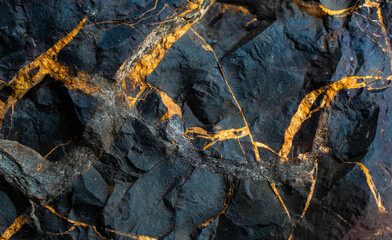 background of stones and minerals, mining origin.