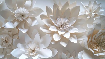 Paper white flowers