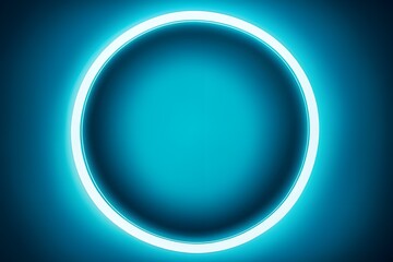 Fototapeta premium circular neon glow