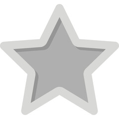 Star Rating. Customer Rate Vector Icon