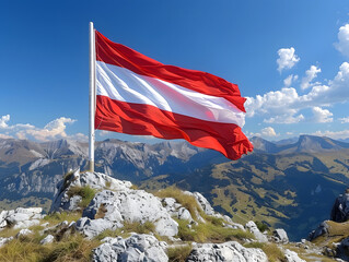 Flagge von Österreich
