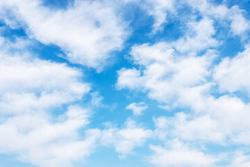 Blue sky background