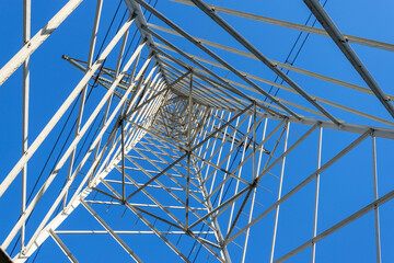 High Voltage Electricity Grid Pylon