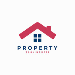 property logo, home logo template