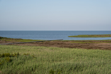 Private jetty providing access to Pimlico Sound on Outer Banks