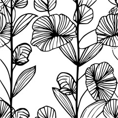 Summer floral seamless pattern, Garden Floral seamless pattern, Seamless Repeat Pattern, Boho floral seamless, flower paper, digital paper pack, digital backgrounds, digital scrapbook, floral pattern,