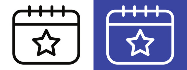 Event Star Icon Ideal for Special Occasions and Celebrations