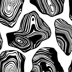 Fototapeta premium Geode Pattern, seamless Geode Pattern