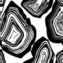 Geode Pfloral seamless pattern, pattern, flower pattern, geometric pattern, diagonal pattern, floral, flower, seamless, design, ornament, vector, decoration, art, wallpapattern, Seamless Geode Pattern