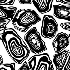 Geode Pattern, Seamless Geode Pattern