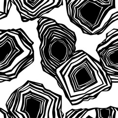 Geode Pattern, Seamless Geode Pattern