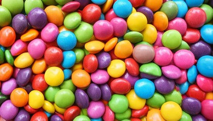Obraz premium colorful candy background, candy, sweet, chocolate, colorful, food, color, sugar, 