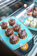 This collection of photos showcases a variety of delectable desserts that will delight any sweet tooth. The images capture different types of desserts in various settings and styles. 