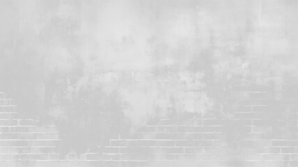 White brick wall transparent background overlay