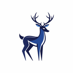 deer silhouette vector