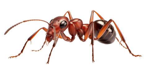 Ant Isolated on Transparent Background
