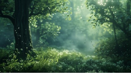 fantastic forest, fantasy