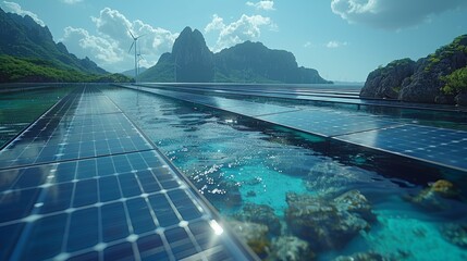 Solar Panels and Wind Turbines Collaboration Generative AI.jpeg_1