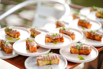 A delightful collection showcasing desserts, Asian cuisine, breakfast and brunch dishes, and coffee. Enjoy the visual feast of gourmet sweets, exotic Asian flavors, hearty breakfast plates, and artisa