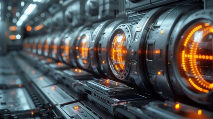 Sunlight on Solar Panels and Wind Turbines Generative AI
