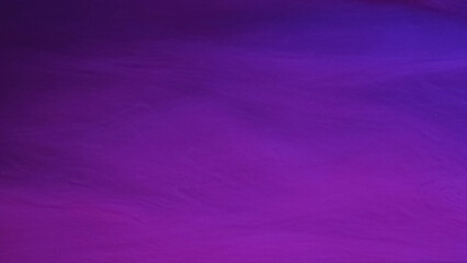 Fantasy sky. Neon mist. Defocused fluorescent purple blue color gradient steam texture paint water...