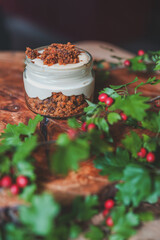 A delightful collection showcasing desserts, Asian cuisine, breakfast and brunch dishes, and coffee. Enjoy the visual feast of gourmet sweets, exotic Asian flavors, hearty breakfast plates, and artisa