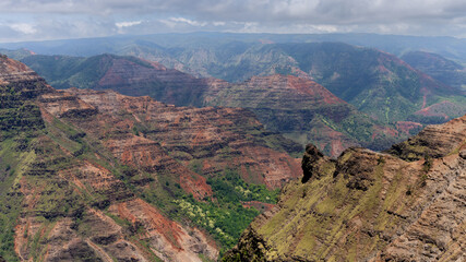 Fototapeta premium Waimea Canyon State Park, Kauai Hawaii