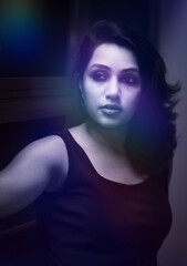 fashion model in saree and other dresses