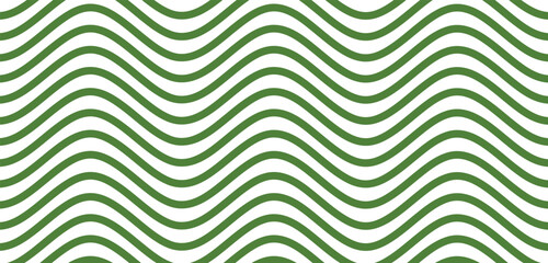 Wave pattern with green color