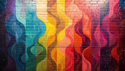 LGBTQ Pride Month celebration with pridethemed art installations, murals, and creative displays