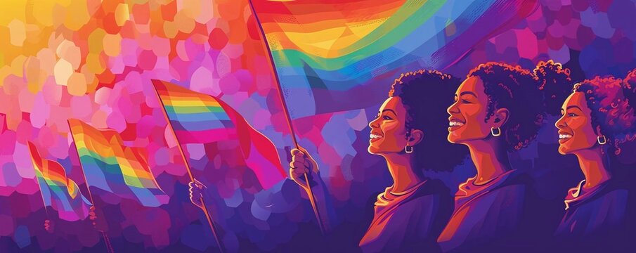 LGBTQ Pride Month celebration with pride mentorship programs, youth support, and educational outreach