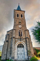 Fototapeta premium Salechan is a town and commune in the Hautes-Pyrénées region of France.